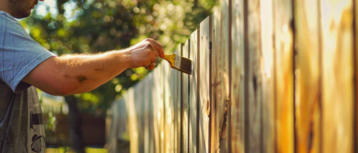 woodfence-painting